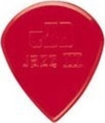 Médiator & onglet Jim dunlop Nylon jazz 47R3N Red