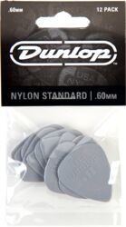 Médiator & onglet Jim dunlop Nylon Standard 44 0.60mm Set (x12 )