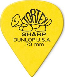 Médiator & onglet Jim dunlop Tortex Sharp 412 - 0,73mm