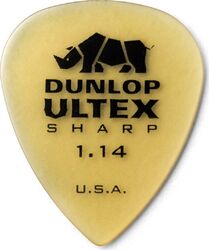 Médiator & onglet Jim dunlop Ultex Sharp 433 1.14mm