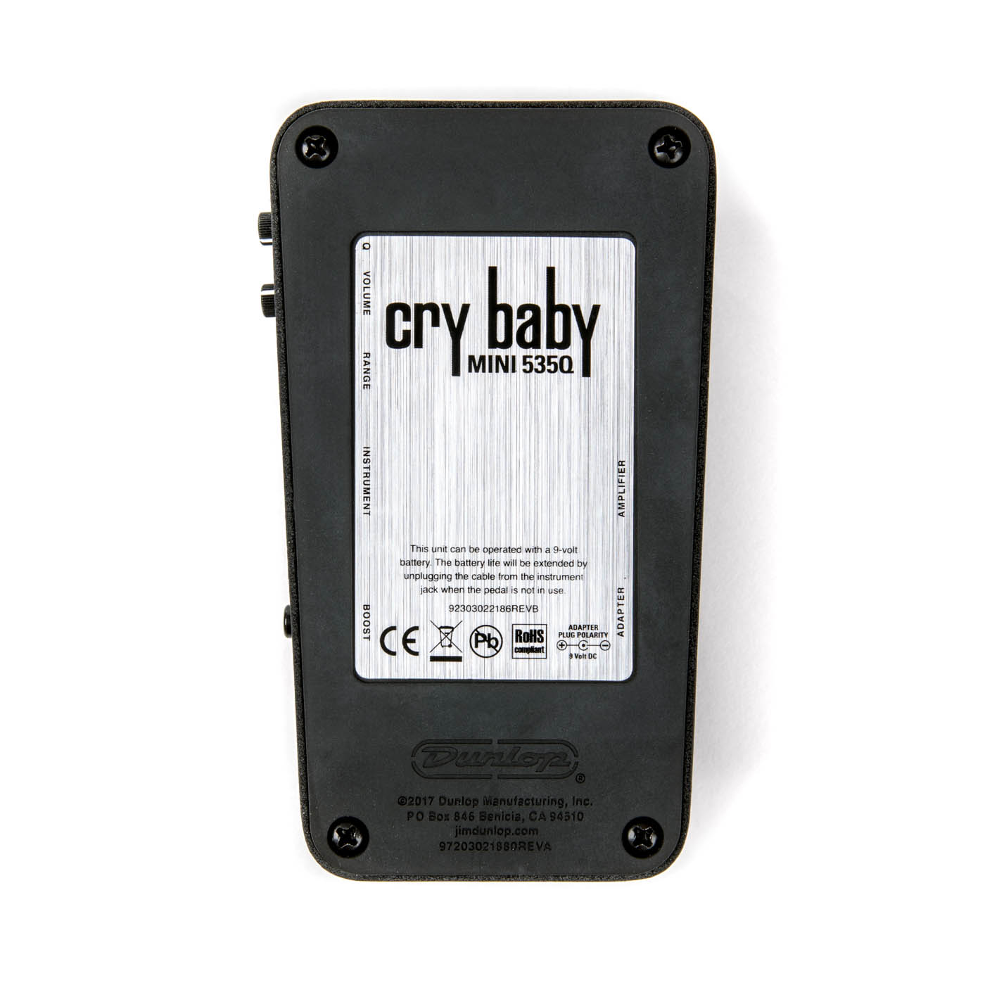 Jim Dunlop Cry Baby Mini 535q Wah Cbm535q - PÉdale Wah / Filtre - Variation 5