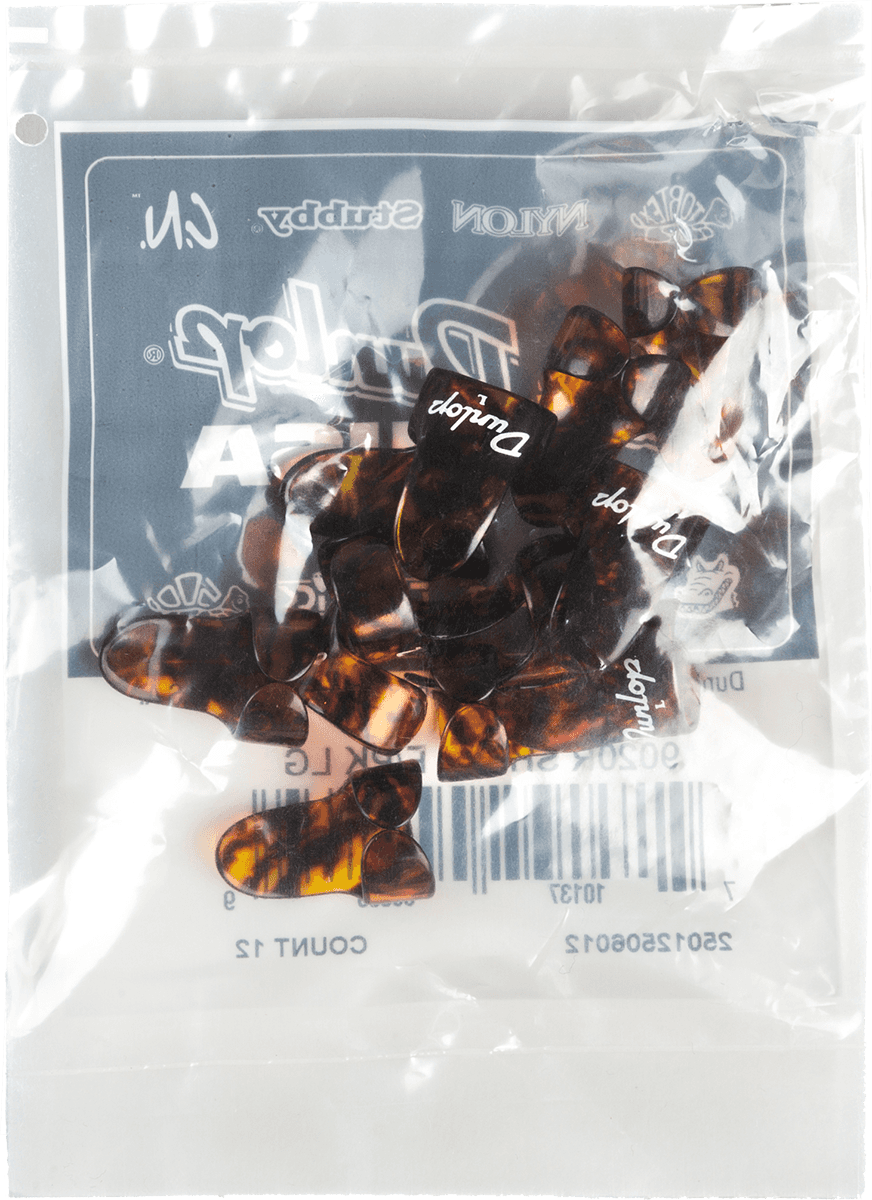 Jim Dunlop Fingerpick Plastic 9020 Doigt Large Shell (sachet De 12) - MÉdiator & Onglet - Variation 1