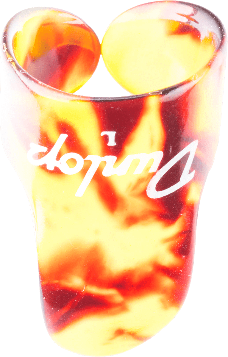 Jim Dunlop Fingerpick Plastic 9020 Doigt Large Shell (sachet De 12) - MÉdiator & Onglet - Variation 3