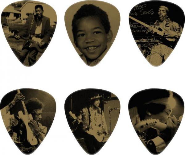 Médiator & onglet Jim dunlop Jimi Hendrix JH-PT10H West Coast Boy