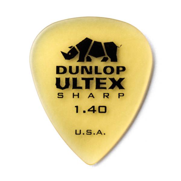 Médiator & onglet Jim dunlop Ultex Sharp 433 1.40mm