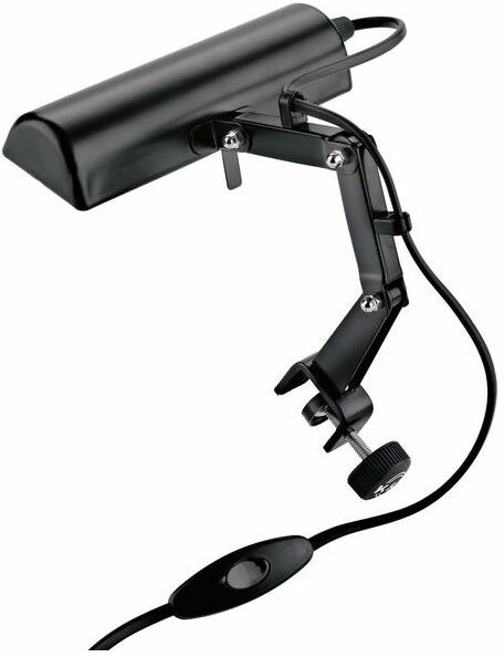 Lampe De Pupitre K&M 12295 - 12 LED Dimmable - Alimentation Batterie Ou Secteur - 1400 Lux - Pour Musiciens