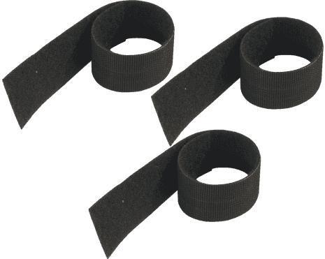 Pied & stand enceinte sono K&m 21403 Velcro serre Cable Noir (3 Pieces)