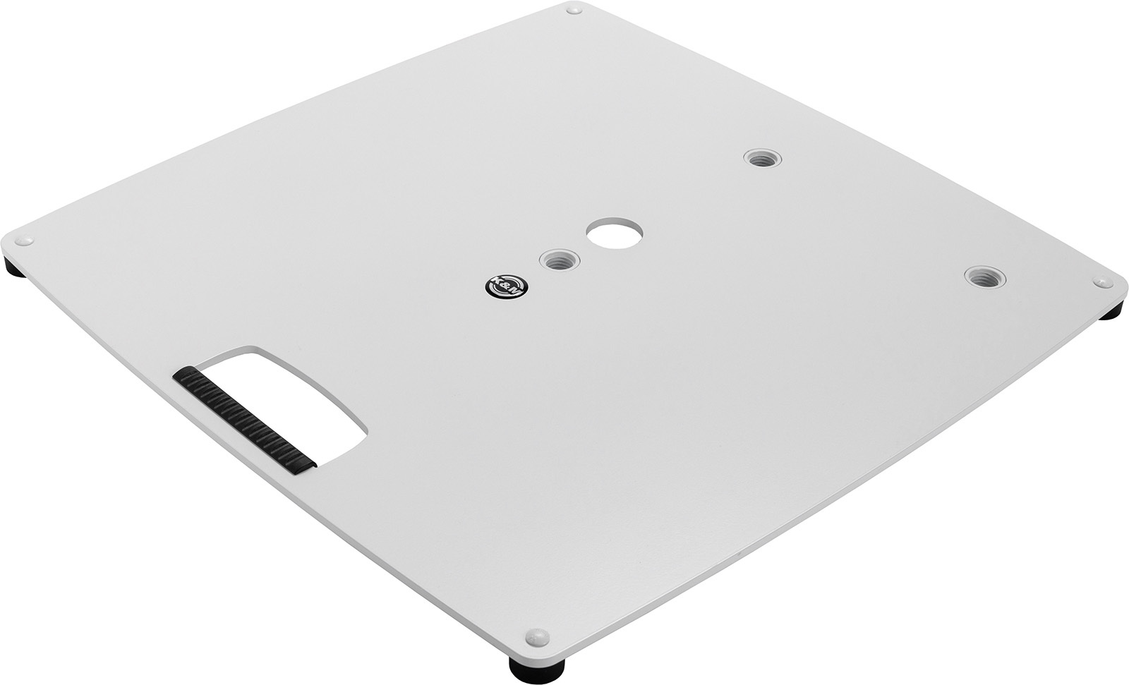 K&m Base Plate 550 X 550 Mm 3 X M20 Blanche - Pied & Stand Enceinte Sono - Main picture
