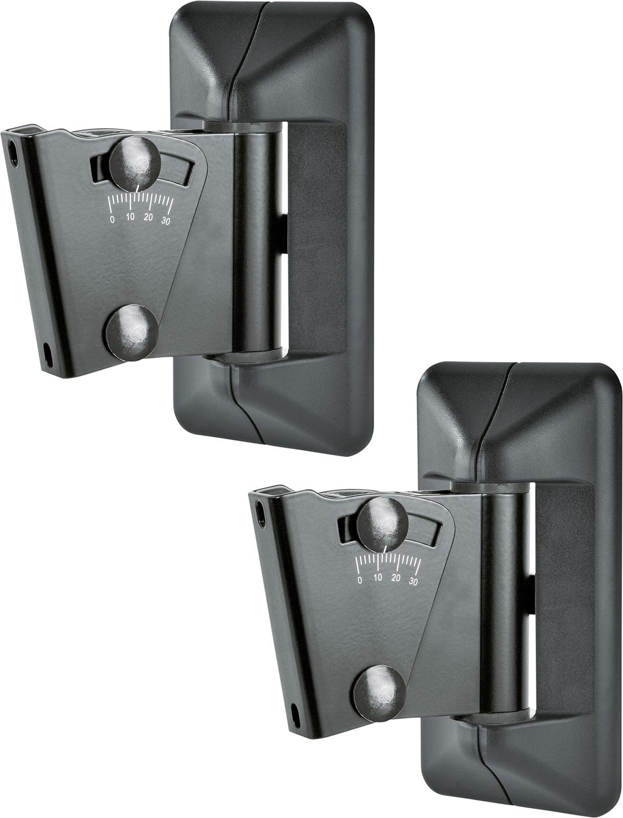 K&m Pack 2 Supports Muraux Enceintes + Caches - Pied & Stand Enceinte Sono - Main picture