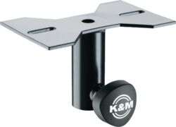 Pied & stand enceinte sono K&m 195/8 Mounting adapter - black