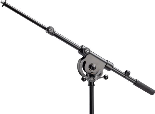 K&M 21431 Perchette Bras De Microphone Court - Noir