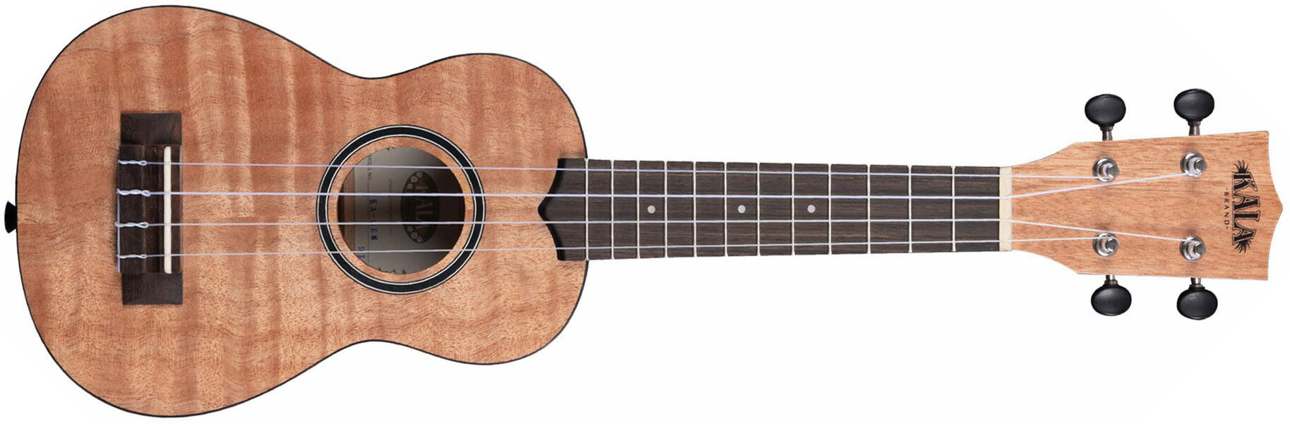 Kala Exotic Mahogany Soprano Tout Acajou Lau - Natural - UkulÉlÉ - Main picture