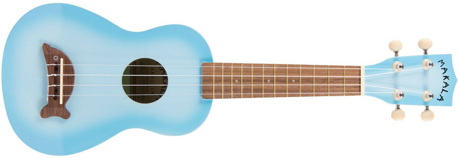 Kala Makala Dolphin Soprano - Light Blue Burst - UkulÉlÉ - Main picture