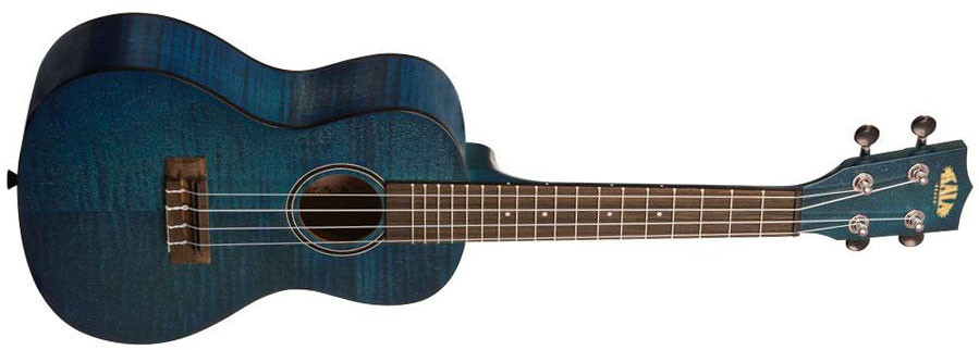 Kala Exotic Mahogany Concert Tout Acajou Rw - Blue - UkulÉlÉ - Variation 1