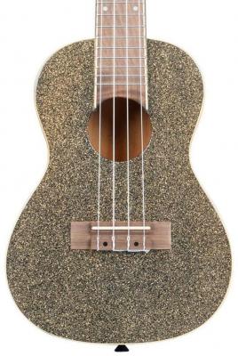 Ukulélé Kala Sparkle Concert - Stardust gold