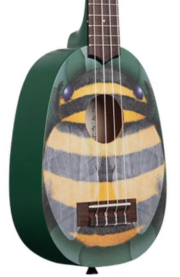 Ukulélé Kala NOVELTY HONEY BEE SOPRANO + HOUSSE - Honey bee