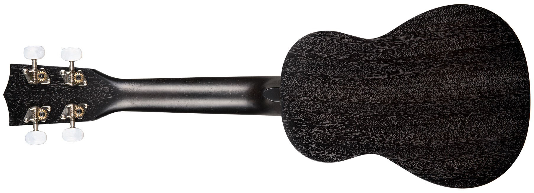 Kala Ka-15s-blk Satin Mahogany Soprano Tout Acajou Wal +housse - Black - UkulÉlÉ - Variation 3