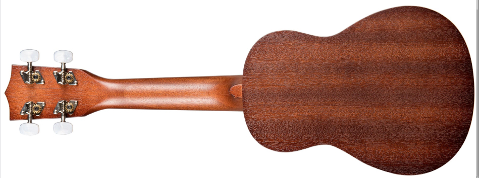 Kala Ka-15s-h2 Satin Mahogany Soprano Tout Acajou Wal +housse - Hawaiian Islands & Tattoo - UkulÉlÉ - Variation 4