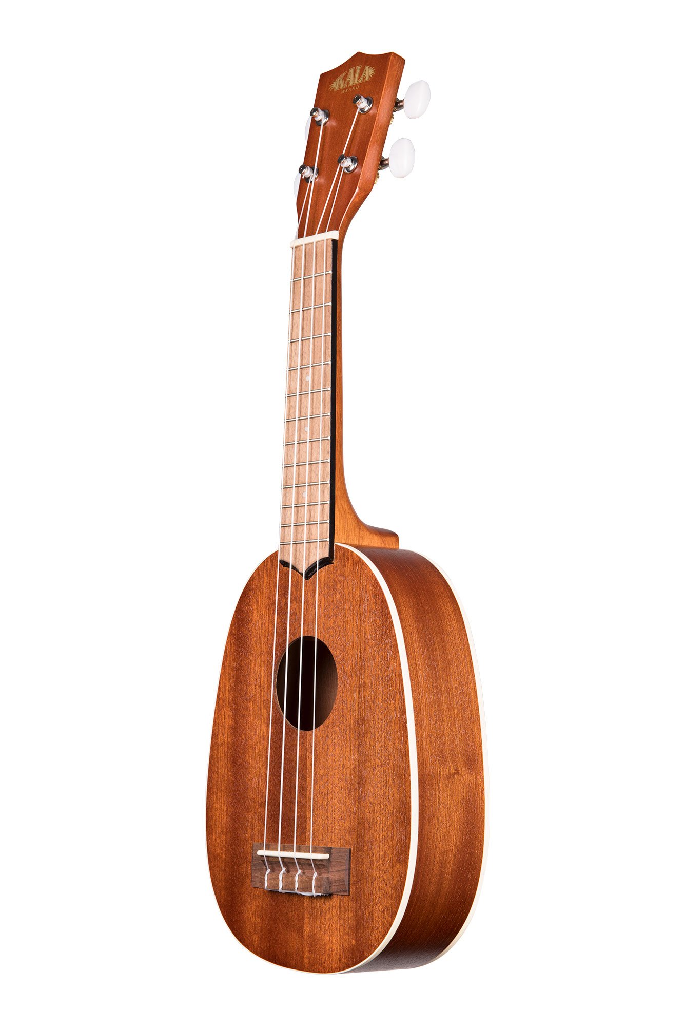 Kala Ka-p Satin Mahogany Pineapple Soprano Tout Acajou Wal +housse - Natural - UkulÉlÉ - Variation 1