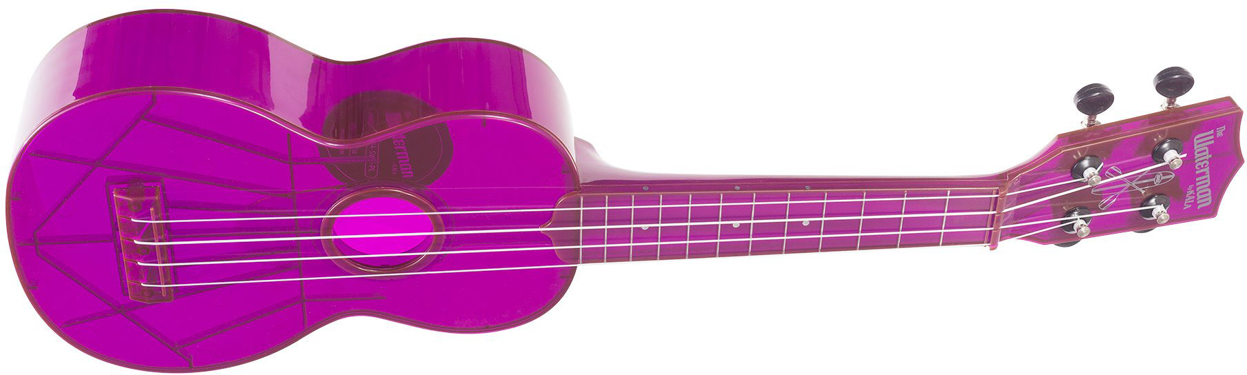 Kala Ka-swf-pl The Waterman Soprano Tout Abs Composite - Fluorescent Purple Grape - UkulÉlÉ - Variation 1