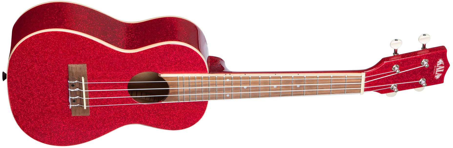 Kala Sparkle Concert Tilleul Acajou Rw - Ritzy Red - UkulÉlÉ - Variation 1