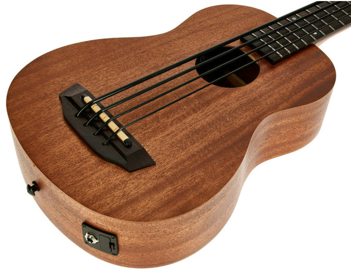 Kala U.bass Nomad Acoustic-electric Tout Acajou Rw - Natural Satin - Basse Acoustique - Variation 2