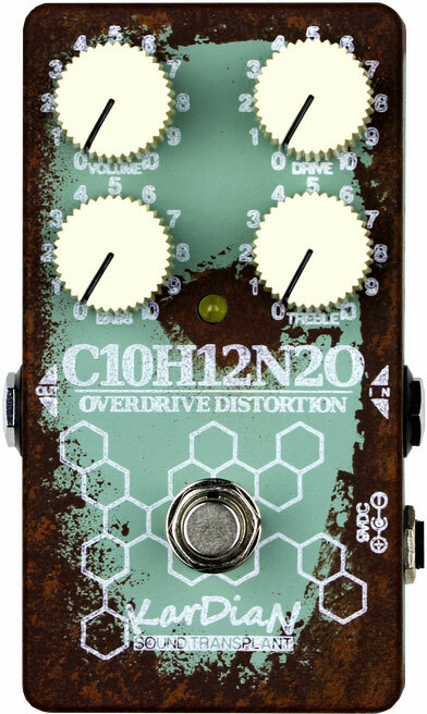 Kardian C10h12n2o Serotonin Overdrive Distortion - PÉdale Overdrive / Distortion / Fuzz - Main picture