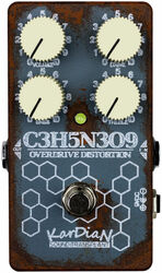 Pédale overdrive / distortion / fuzz Kardian C3H5N3O9 Nitroglycerin Overdrive Distortion