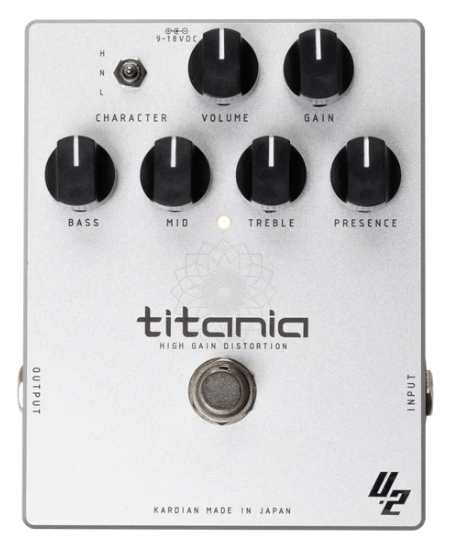 C6H8O6 Fuzz Distortion エフェクター kardian KarDiaN C6H8O6 