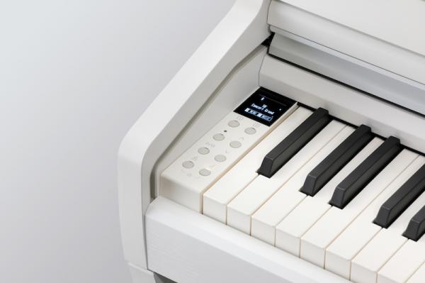 Piano numérique meuble Kawai CA 49 Blanc Satin