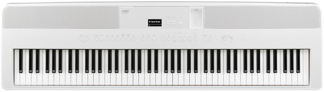 Piano numérique portable Kawai ES 520 WH