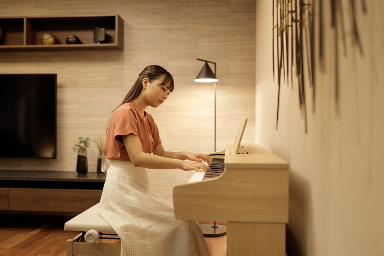 Kawai Cx-202 Lo - Chene - Piano NumÉrique Meuble - Variation 3