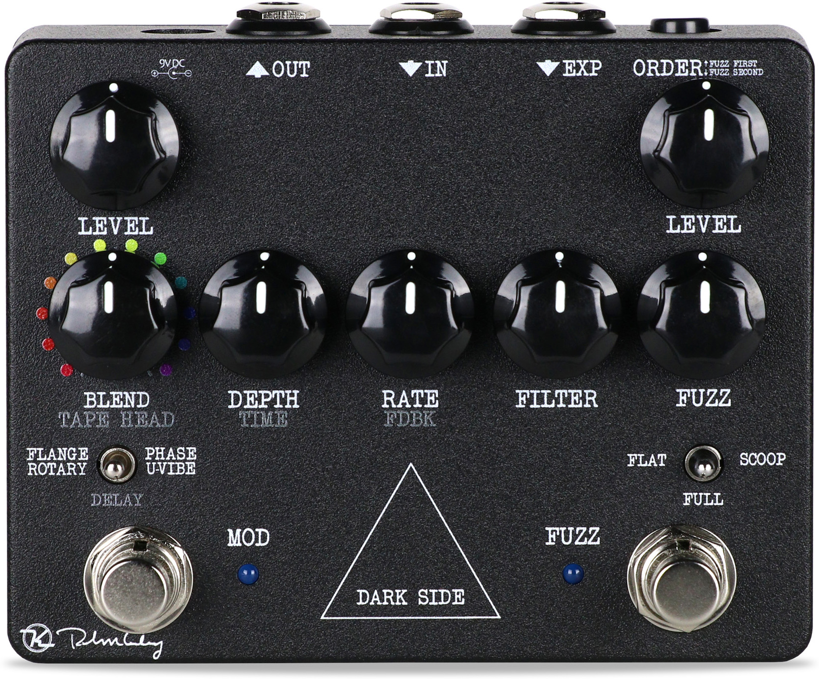 Keeley  Electronics Dark Side Workstation Fuzz Delay Modulation - Multi Effet Guitare Électrique - Main picture