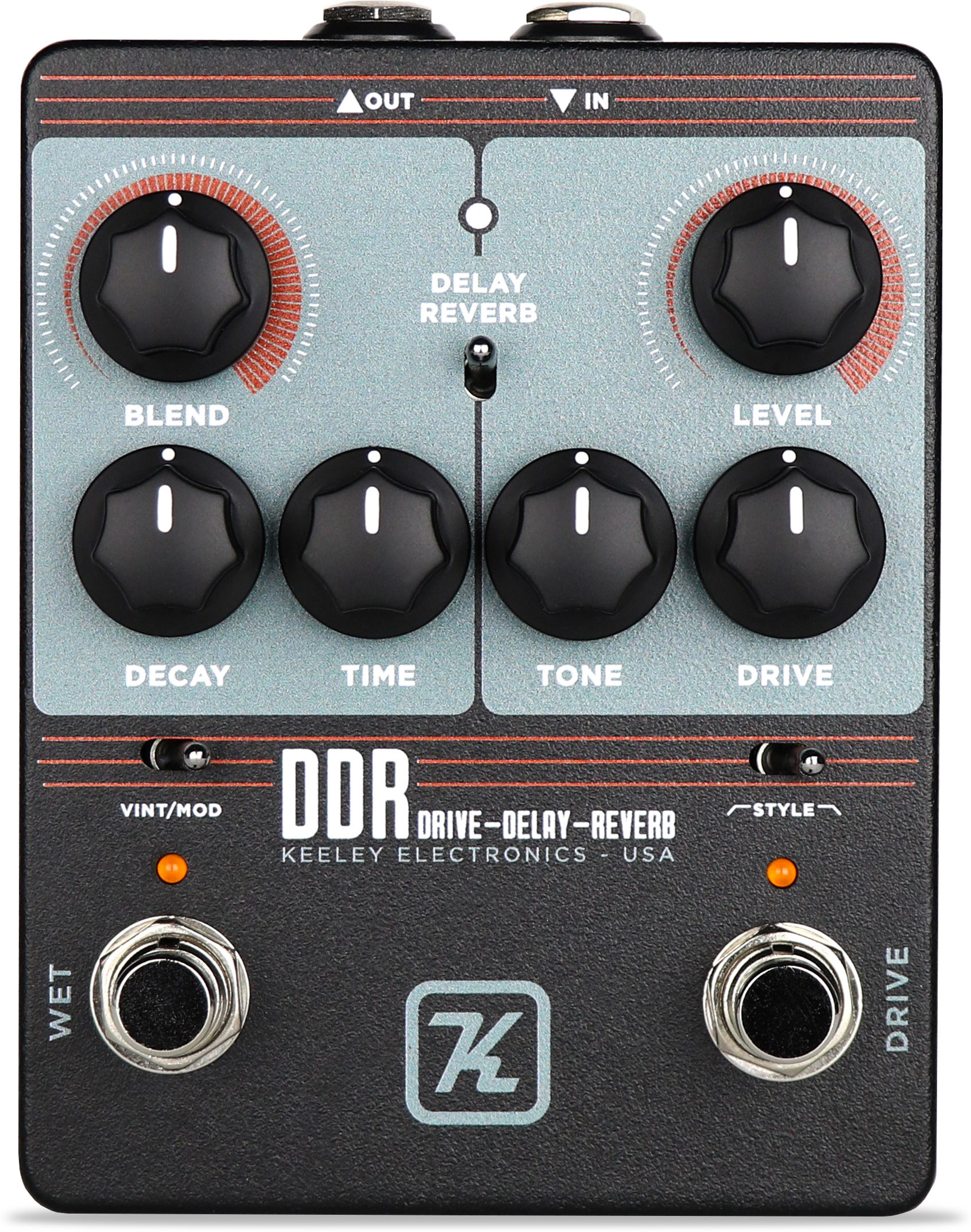 Keeley  Electronics Ddr Drive Delay Reverb - PÉdale Overdrive / Distortion / Fuzz - Main picture
