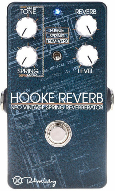 Keeley  Electronics Hooke Spring Reverb - PÉdale Reverb / Delay / Echo - Main picture