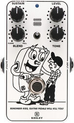 Pédale compression / sustain / noise gate Keeley electronics Compressor Plus Custom Shop PWKY