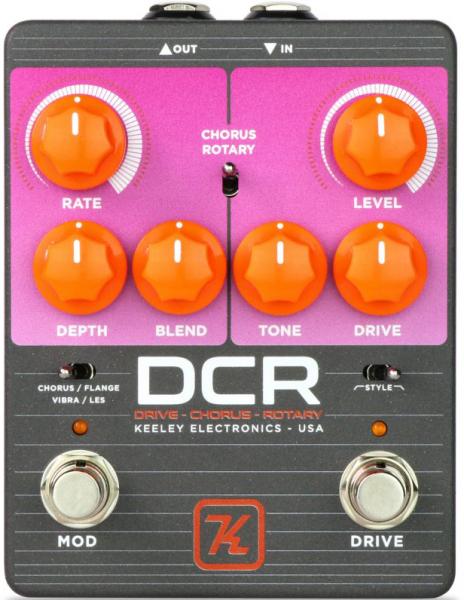 Multi effet guitare électrique Keeley  electronics DCR Drive Chorus Rotary