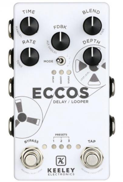 のみぐすり keeley ECCOS V2 DELAY LOOPER ECCOS Delay Looper - Keeley Electronics Guitar Effects Pedals
