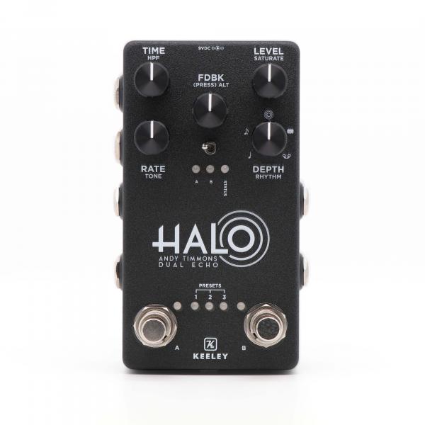 Pédale reverb / delay / echo Keeley  electronics Halo Andy Timmons Dual Echo