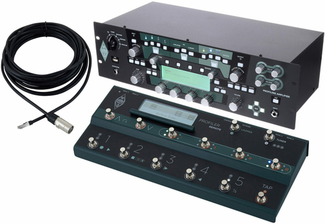 Kemper Profiler Power Rack Set W/remote - Ampli Guitare Électrique TÊte / PÉdale - Main picture