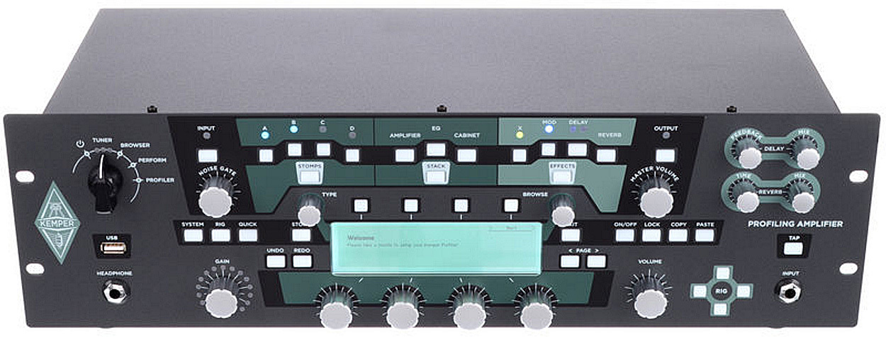 Kemper Profiler Powerrack - Ampli Guitare Électrique TÊte / PÉdale - Main picture