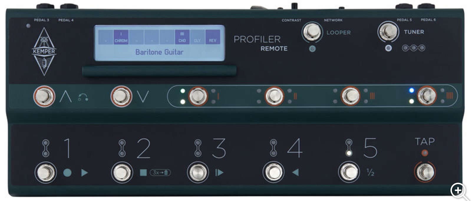 Kemper Profiler Power Head Set W/remote - Ampli Guitare Électrique TÊte / PÉdale - Variation 4