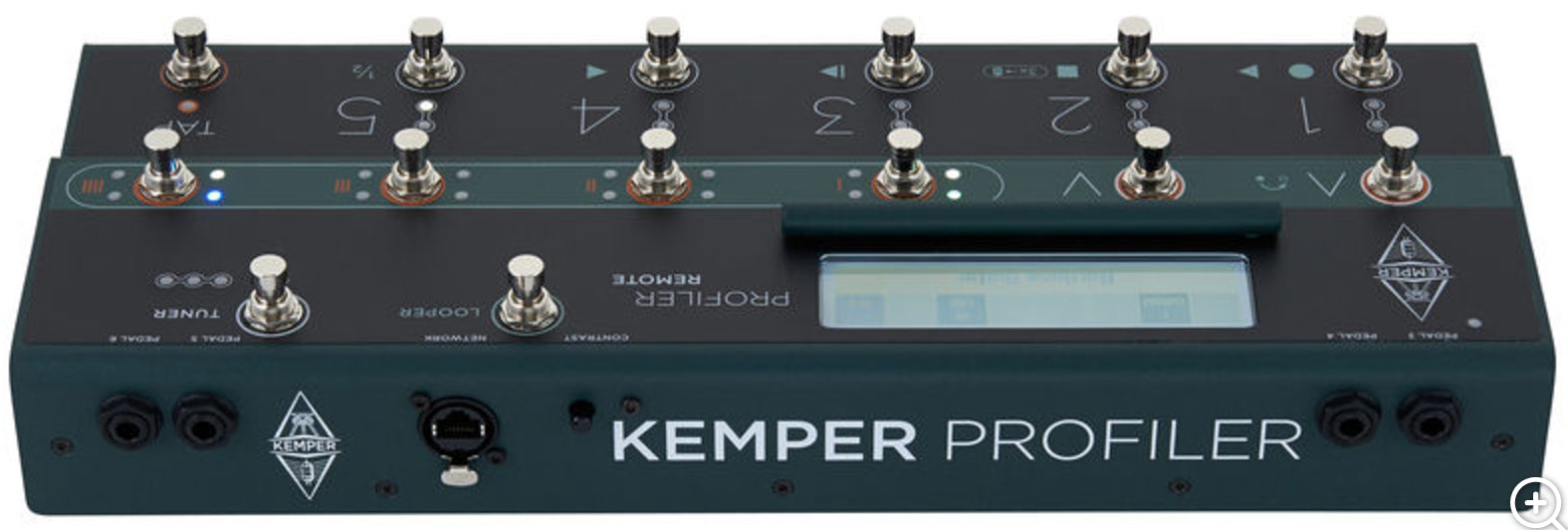 Kemper Profiler Power Head Set W/remote - Ampli Guitare Électrique TÊte / PÉdale - Variation 5