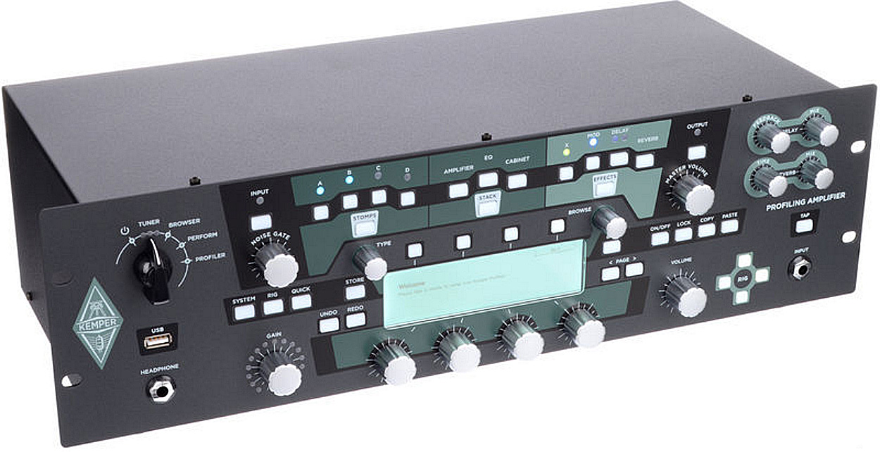 Kemper Profiler Power Rack Set W/remote - Ampli Guitare Électrique TÊte / PÉdale - Variation 1