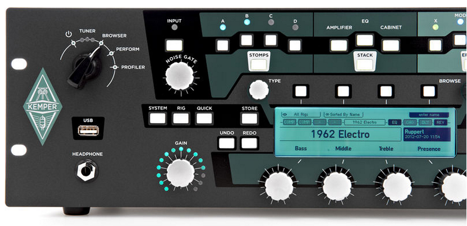 Kemper Profiler Rack - Simulation ModÉlisation Ampli Guitare - Variation 2