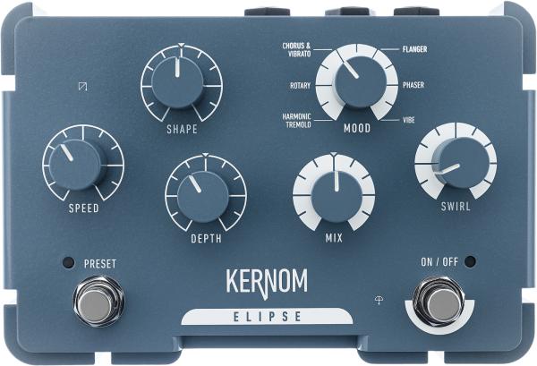 Kernom Elipse Modulation, chorus, flanger, phaser & tremolo effect