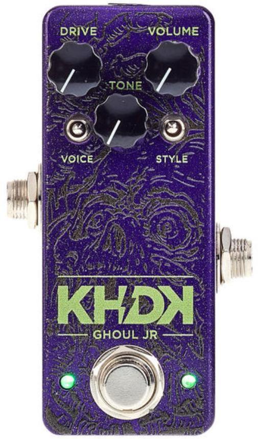 Pédale overdrive / distortion / fuzz Khdk Ghoul JR Overdrive