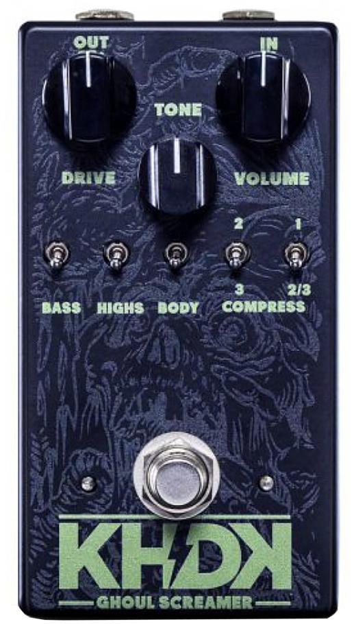 Pédale overdrive / distortion / fuzz Khdk Ghoul Screamer Overdrive