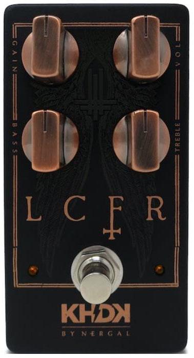 Pédale overdrive / distortion / fuzz Khdk Nergal LCFR Overdrive/Booster Ltd