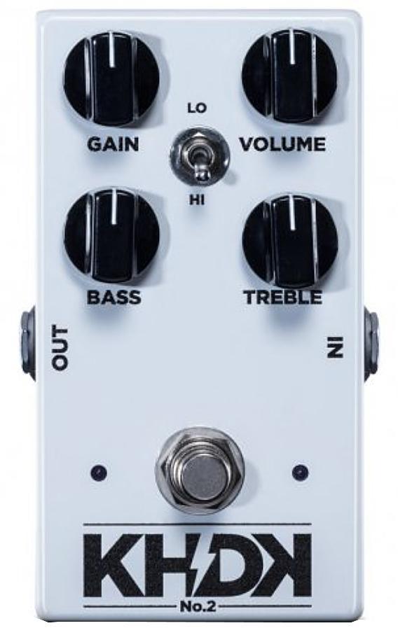 Pédale volume / boost. / expression Khdk No.2 Clean Boost